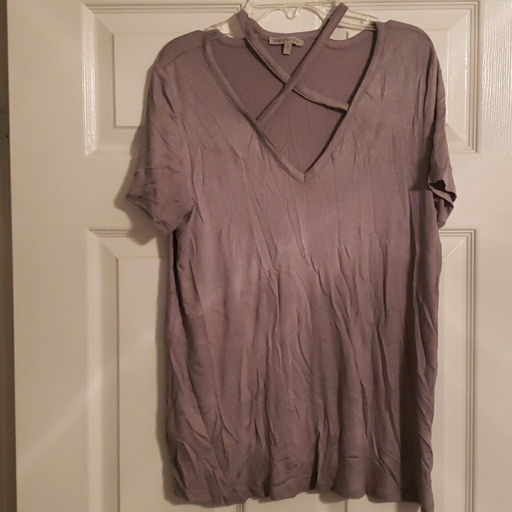 Casual silky shirt